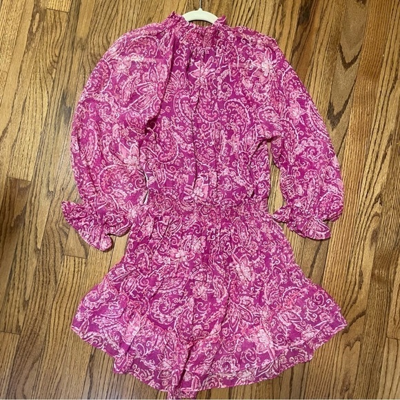 NWOT Women’s Fate pink long sleeve mini dress. Size: small - Picture 2 of 3